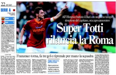 Il Messaggero 23.11.2009