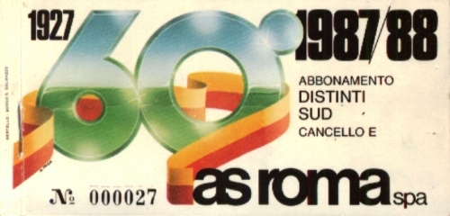 abbonamento 1987/88