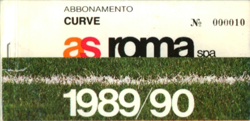 abbonamento 1989/90