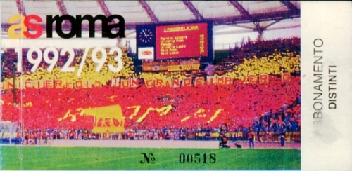 abbonamento 1992/93